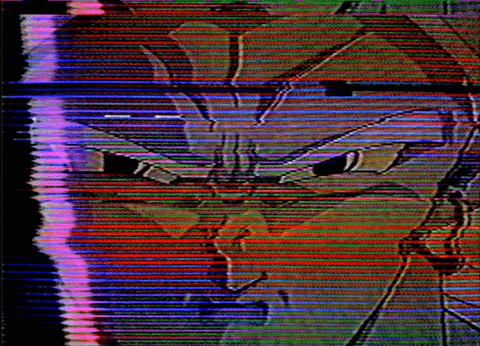 Sci-Fi Glitch GIF