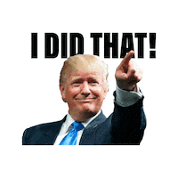 Donald Trump Sticker by Creative Courage