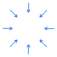 arrow click here Sticker by VisualTimmy