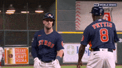 High Five World Series GIF by MLB