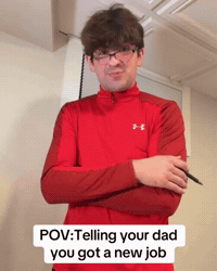 matt_beav mattbeav dads reaction based on your job GIF