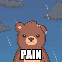 Bad Day Pain GIF by BEARISH