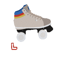 Rollerskate Sticker