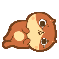 sad water Sticker by DinDong