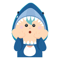 OmoSnack love crying sleep eating Sticker