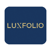 Luxfolio realestate city dubai building Sticker