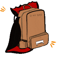 Halloween Amsterdam Sticker by O My Bag