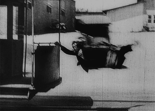 flying buster keaton GIF by Maudit