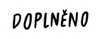 Doplněno Sticker by Minile