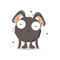 Ups Popo Sticker by Naran Xadul