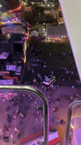 Ferris Wheel Video Shows Patrons Fleeing Texas State Fair Amid Shooting Incident