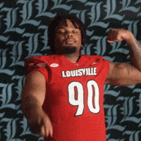 University Of Louisville Football GIF by Louisville Cardinals