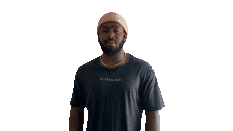 Confused Izu Sticker by Riches & Saint