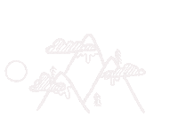 White Lines Sun Sticker