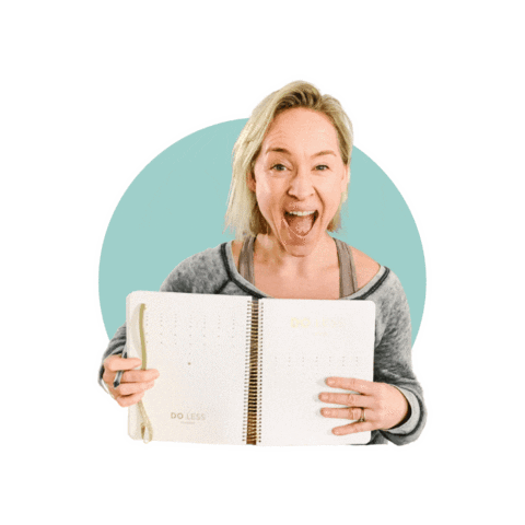 kate_northrup planner origin empress do less Sticker