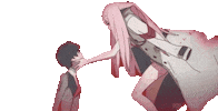 Darling In The Franxx Sticker by Alissandra