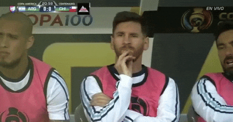Lionel Messi Thinking GIF by Univision Deportes