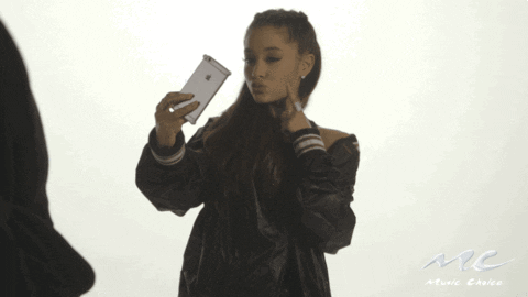 ariana grande picture GIF by Music Choice