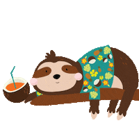 cinziopeillustration party friends holiday relax Sticker