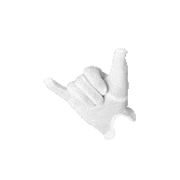 HocusUndPocus hand fingers shaka glove Sticker