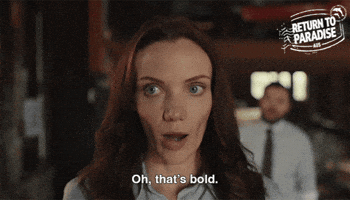 I See You Thats Bold GIF by Death In Paradise