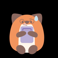 Fox Concentrating GIF by NICI GmbH