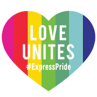 heart love Sticker by Express