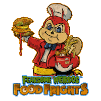 Fast Food Monster Sticker