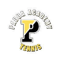 Tennis Pandas Sticker by Padua Academy