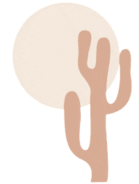 Cactus Sticker by Parker Talent Management