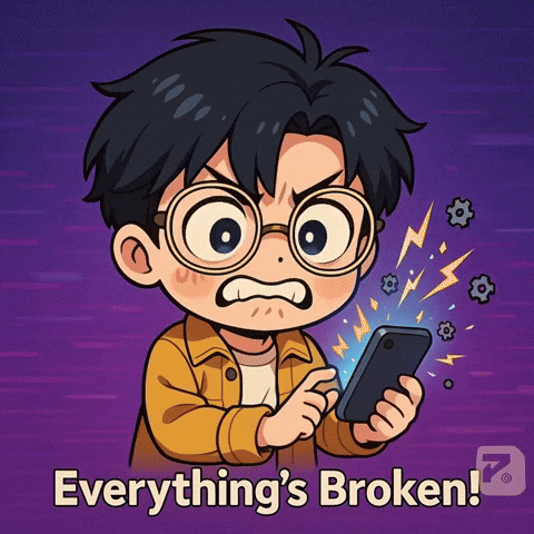 Frustrated Glitch GIF by Persona