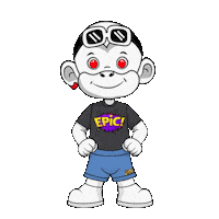 Next Level White Monkey Sticker by Zhot