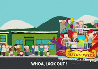 balloon parade GIF by South Park 
