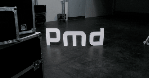 pmdtechnologies giphyupload 3d letters illusion GIF