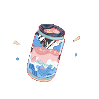 Summer Soda Sticker