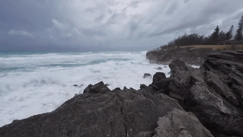 Bermuda Under Tropical Storm Warning as Hurricane Lee Brings Pounding Surf to Island