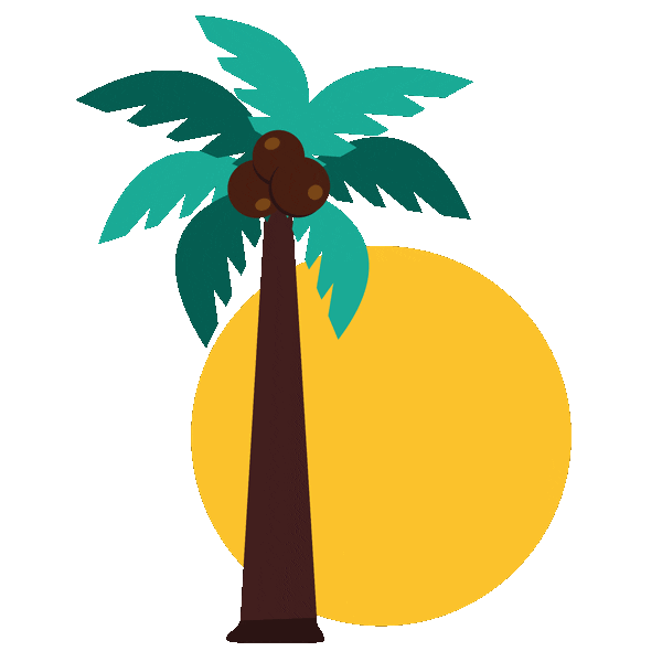 Happy Summer Sticker by Malibu Rum