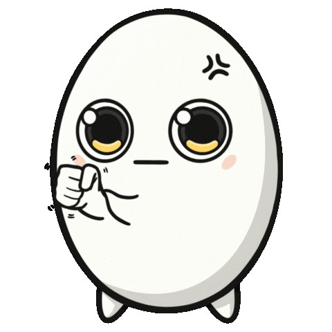 Angry Rock Sticker
