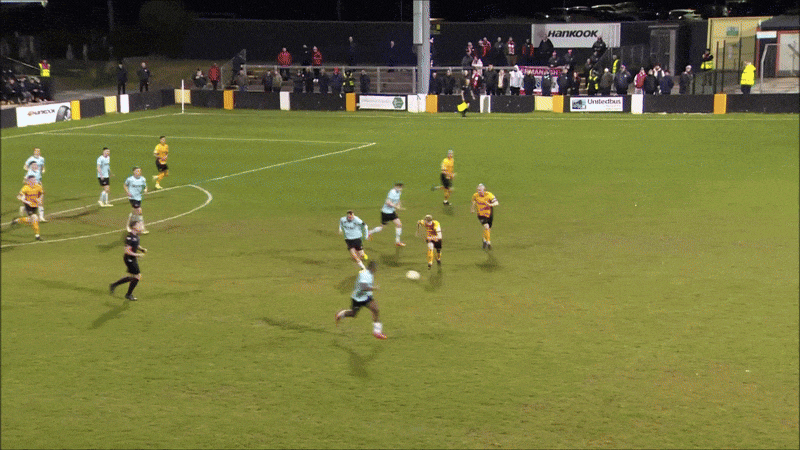 Goal Running GIF by Cliftonville Football Club