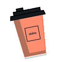 cafesketo coffee cafe coffeecup cafe sketo Sticker
