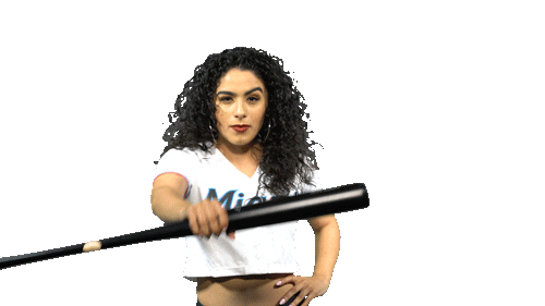 baseball dancer Sticker by Miami Marlins