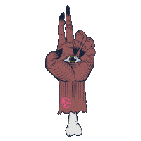 Sin_Futuro hand colors zombie hand sin futuro Sticker