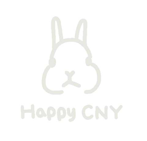 Chinese New Year Rabbit Sticker