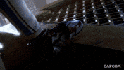 Hanging On Video Game GIF by CAPCOM
