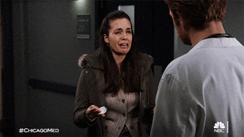 Chicago Med Crying GIF by NBC