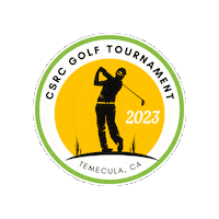 Golf Sticker by California Society of Respiratory Care