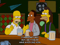 homer simpson friends GIF