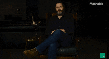 nick offerman shower thoughts GIF by Mashable