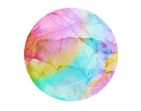 rainbow planet Sticker