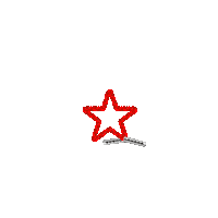 Star Redstar Sticker by Loudoe